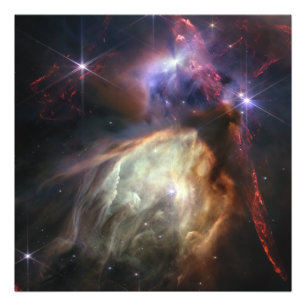 Rho Ophiuchi (NIRCam Image) James Webb Photo Print