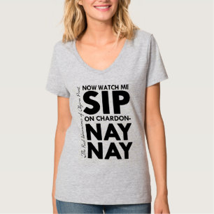 RHOAP Sip/NayNay Tee (all-black logo)