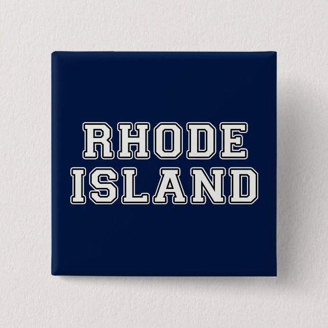 Rhode Island 15 Cm Square Badge (Front)