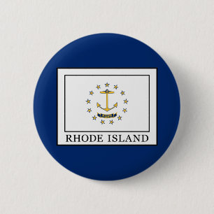 Rhode Island 6 Cm Round Badge