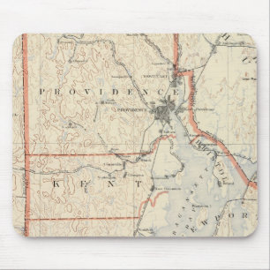 Rhode Island atlas 2 Mouse Mat
