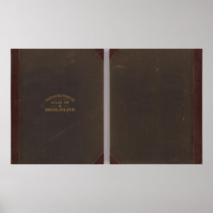 Rhode Island atlas Poster