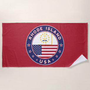 Rhode Island Beach Towel