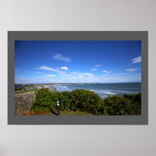 Rhode Island Beach Waterscape Poster