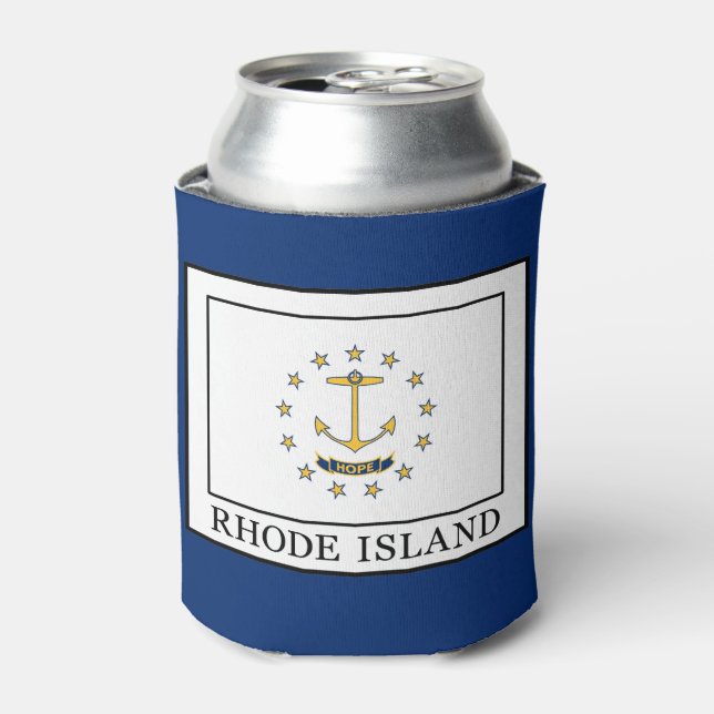 Rhode Island Can Cooler (Can Front)