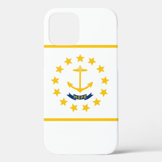 Rhode Island Case-Mate iPhone Case (Back)