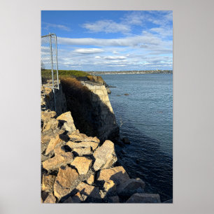 Rhode Island Cliff Walk Poster
