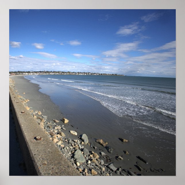 Rhode Island Cliff Walk Poster (Front)