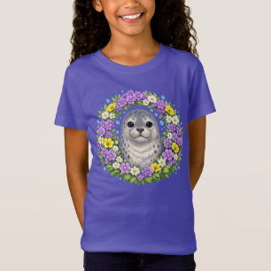Rhode Island Coastal Cutie Wreath T-Shirt