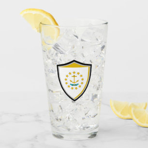 Rhode Island flag Glass