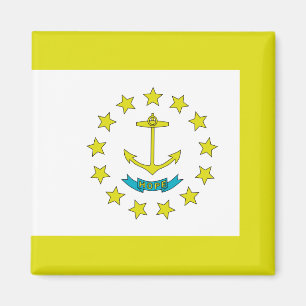 Rhode Island flag Magnet