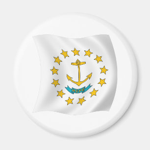 Rhode Island Flag Magnet