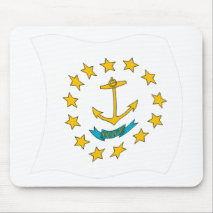 Rhode Island Flag Mousepad