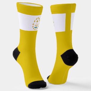 Rhode Island flag Socks