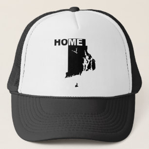 Rhode Island Home Away From State Ball Cap Hat