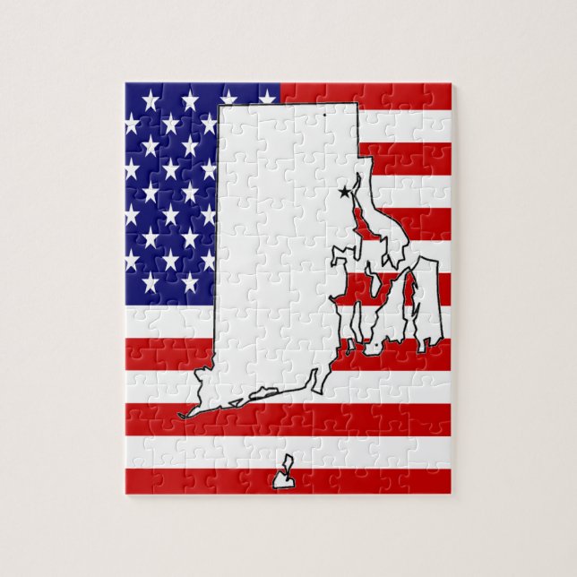 RHODE ISLAND JIGSAW PUZZLE (Vertical)
