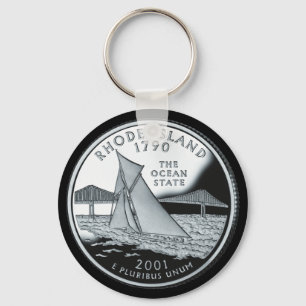 RHODE ISLAND KEY RING