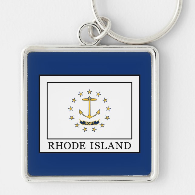 Rhode Island Key Ring (Front)