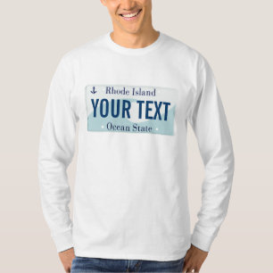 Rhode Island license plate T-Shirt