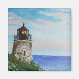 Rhode Island lighthouse magnet