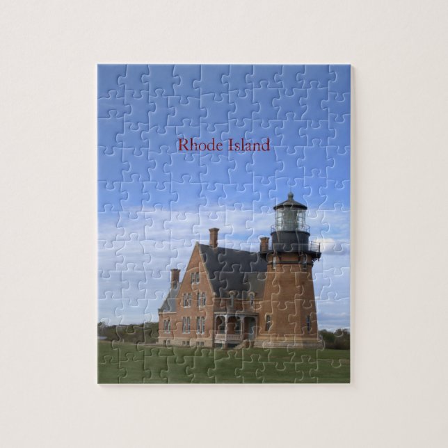 Rhode Island Lighthouse Puzzle (Vertical)