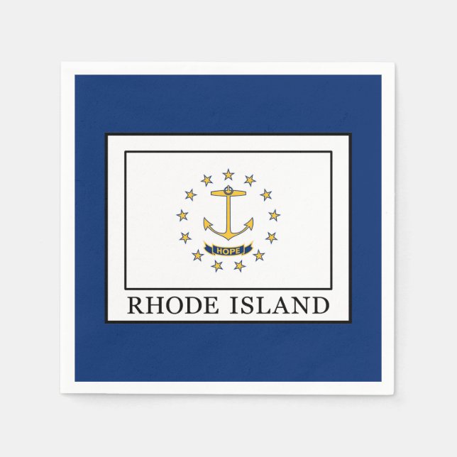 Rhode Island Napkin (Front)