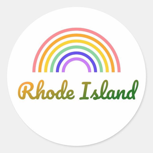 Rhode Island - Newport - Brown University  Classic Round Sticker (Front)