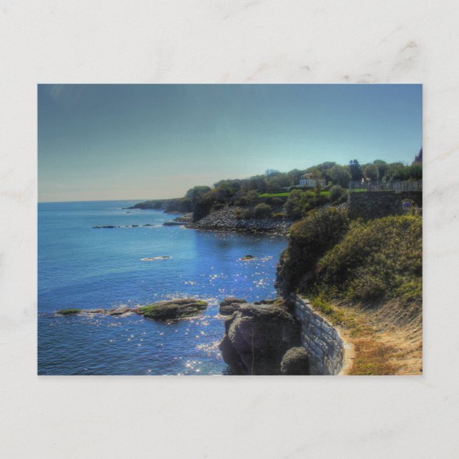 Rhode Island, Newport Cliff Walk - Postcard (Front)