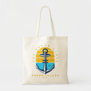 Rhode Island Ocean State Tote Bag