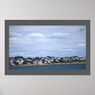 Rhode Island Ocean Waterscape Poster