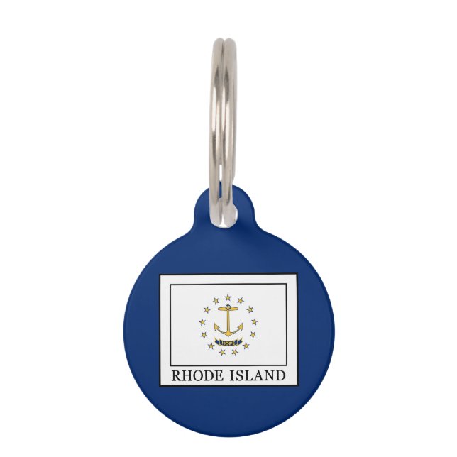 Rhode Island Pet Tag (Front)