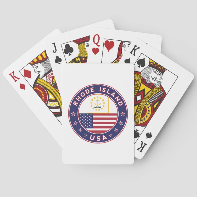 Rhode Island Playing Cards (Back)