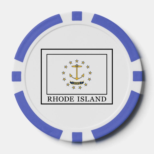 Rhode Island Poker Chips (Front)