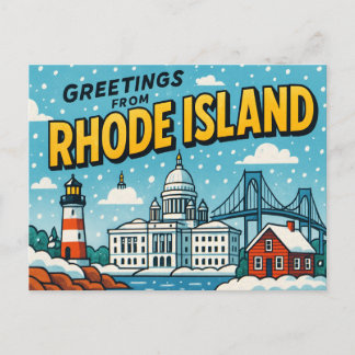 RHODE ISLAND Postcard