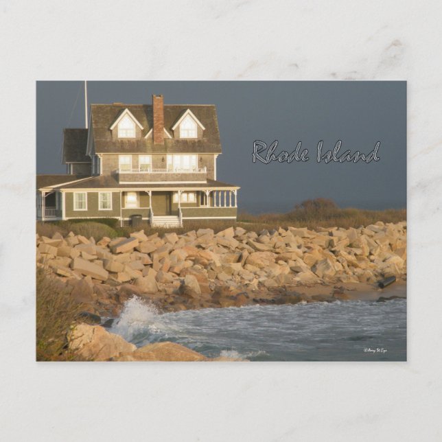 Rhode Island Postcard (Front)