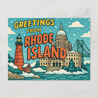 RHODE ISLAND Postcard