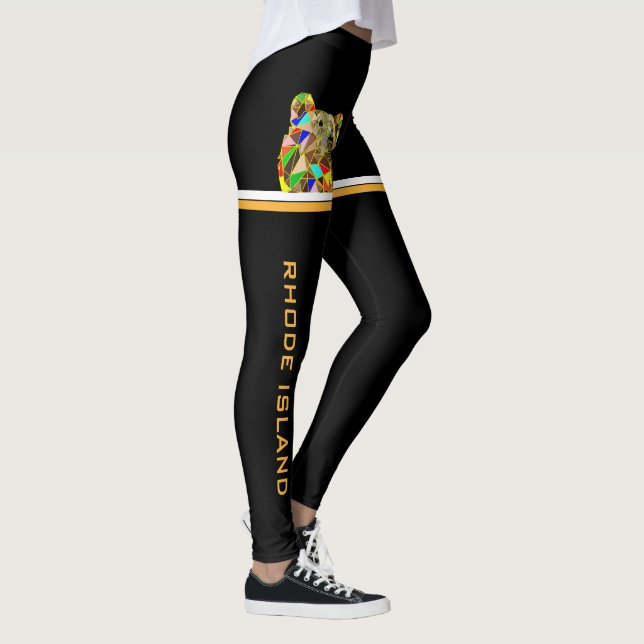 Rhode Island Providence Bear Leggings (Right)