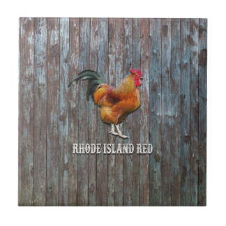 Rhode Island Red Chicken Tile