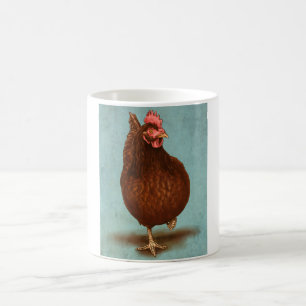 Rhode Island Red Hen Mug