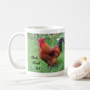 Rhode Island Red Rooster  Coffee Mug
