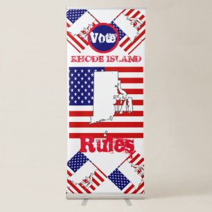 RHODE ISLAND RETRACTABLE BANNER
