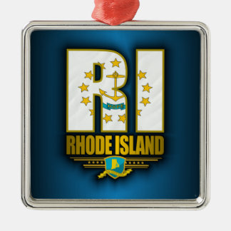 Rhode Island (RI) Metal Tree Decoration