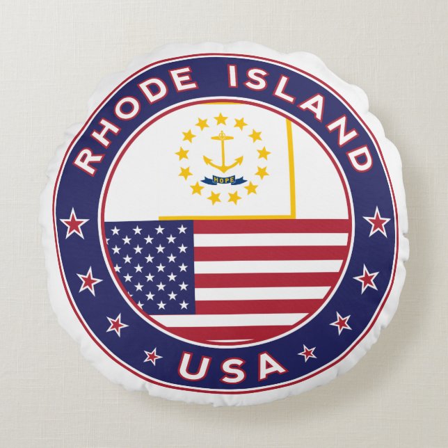 Rhode Island Round Cushion (Front)