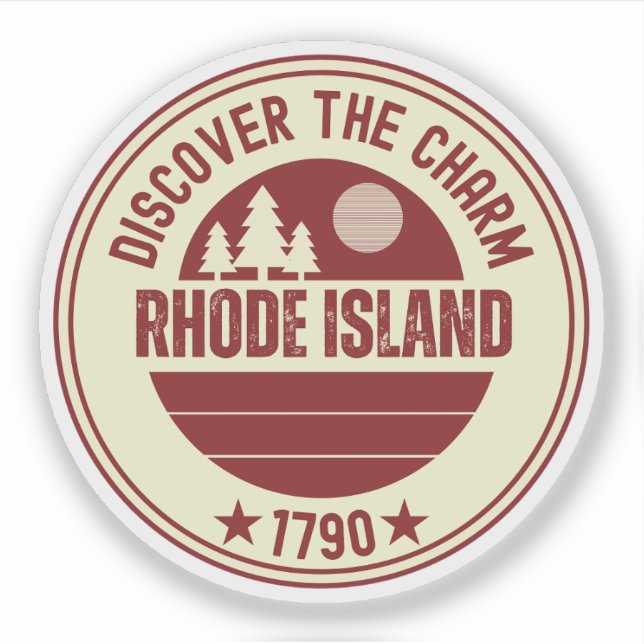 Rhode Island Souvenir - RI State Gift  (Front)