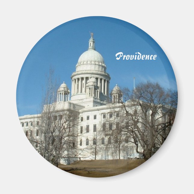 Rhode Island State Capitol Magnet (Front)