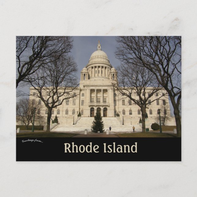 Rhode Island State Capitol Providence Rhode Island Postcard (Front)