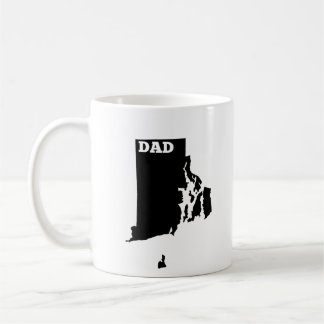 Rhode Island State Dad Mug