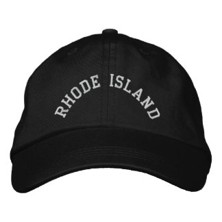 Rhode Island State Embroidered Embroidered Hat