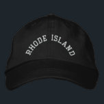 Rhode Island State Embroidered Hat<br><div class="desc">Rhode Island State Embroidered Hat.</div>