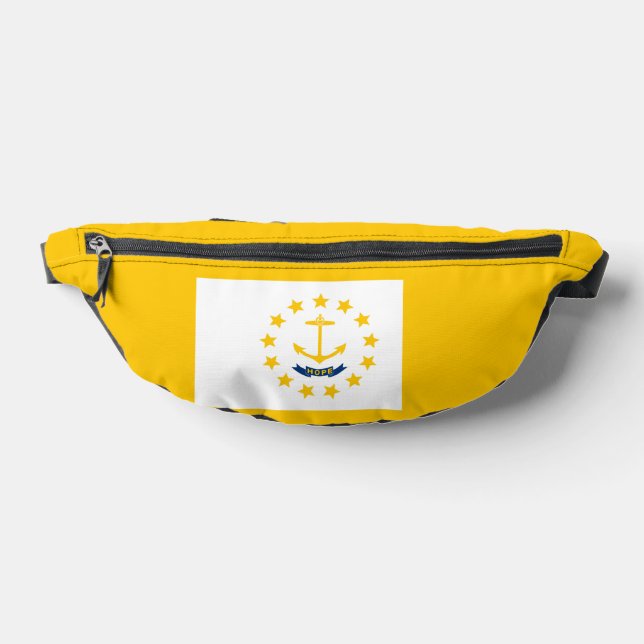 Rhode Island State Flag Design Bum Bags (Lay Down)